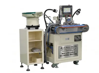 Automatic Mini USB Cable Soldering Machine 600W WPM-121-MN - USB Cable Soldering Machine