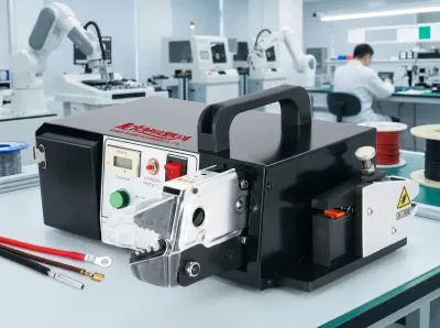 Multi-Function Electric Terminal Crimping Machine 0.25-10mm² EM-6B2BC - Semi-Auto Crimping Machine
