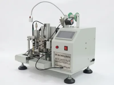Automatic USB Cable soldering Machine 1200-1500pcs/H - USB Cable Soldering Machine