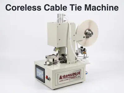 Automatic Coreless Cable Tie Machine for USB & HDMI Cables WPM-85-40 - Coiling & Binding Machine