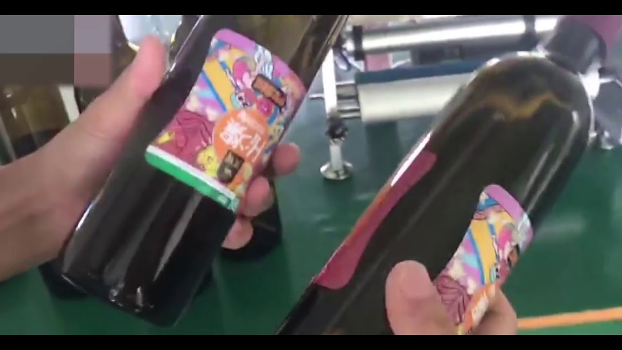 Semi automatic round bottle labeling machine WPM 7160