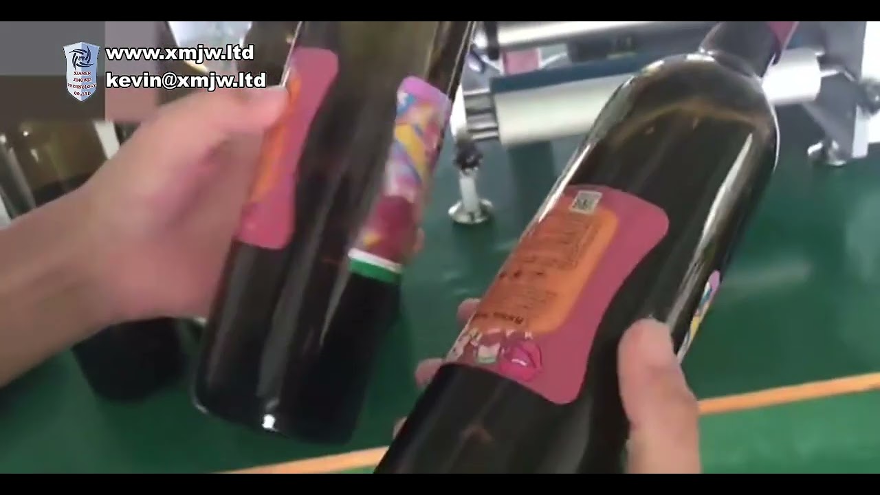 Semi automatic Round Bottle Labeling Machine