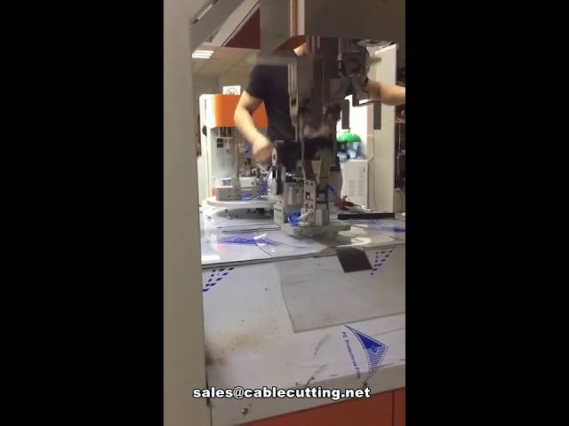 Big cable winding and bundling machine, power cable