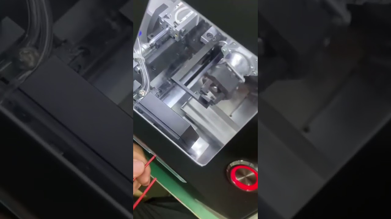 Tube Terminal Machine Equipment Function #machine #cablewirestrippingmachine #factory #tools