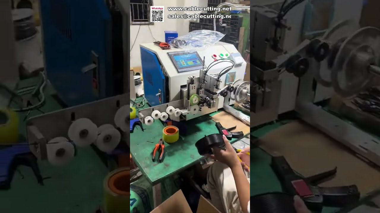 Automatic Meter Counting, Layering and Coiling Machine - Shorts