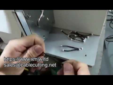 WPM 503 Semi automatic Cable Wire Harness Tube Labeling Machine Tape Wrapping Around Machine Electri