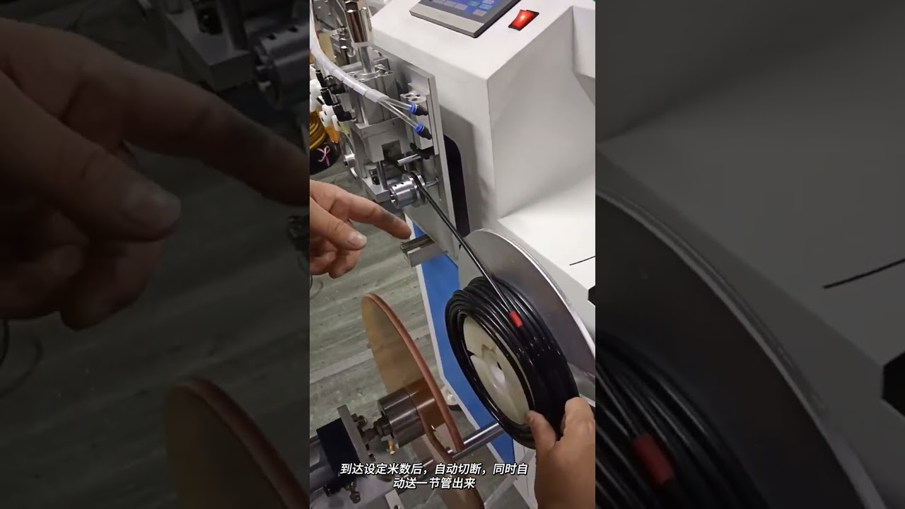 Drip Irrigation Tube Auto Metering, Sorting, Cutting & Coiling Machine Labor Saving #factory