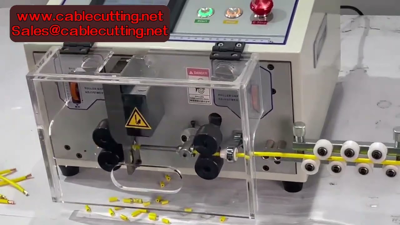 0 1 8 0mm2 Computer Automatic Adjustable Wire Stripping Peeling Cutting Machine Cable Cutter Strippe