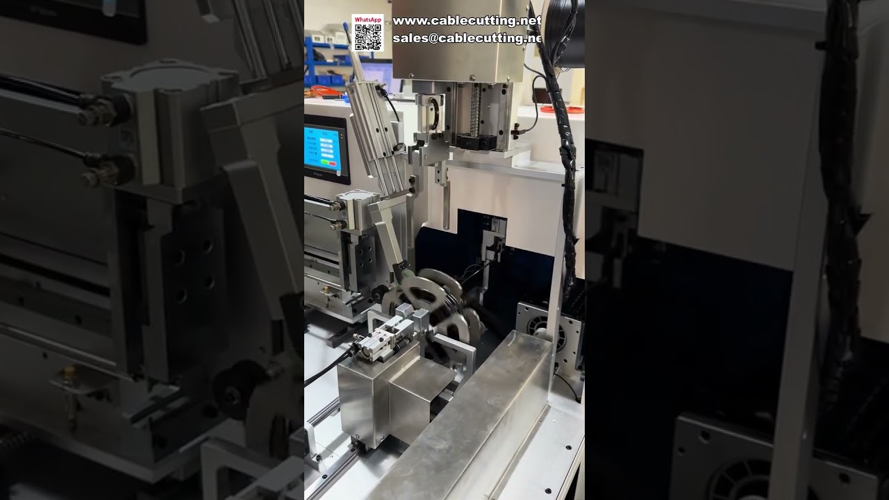 Full Automatic Meter Counting, Wire Cutting, Winding and Tying Machine - Shorts