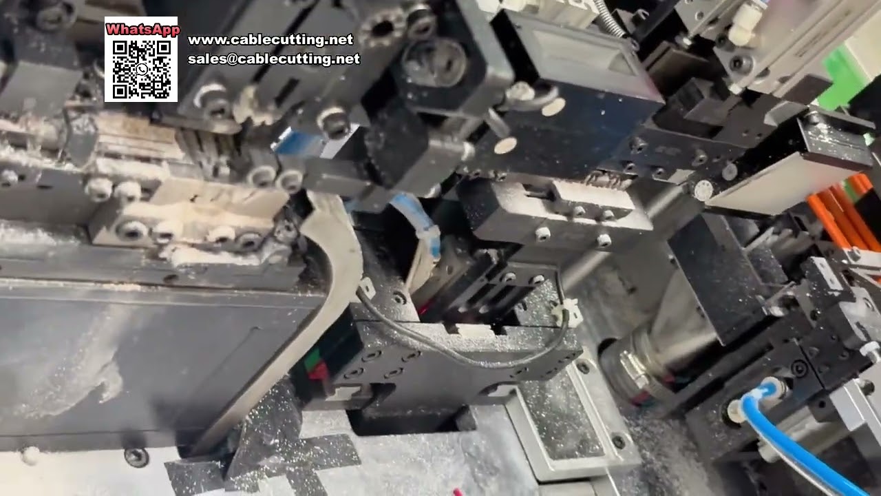 Fully Automatic Housing Insertion Machine Compatible with Various Wire Sizes System - Video
