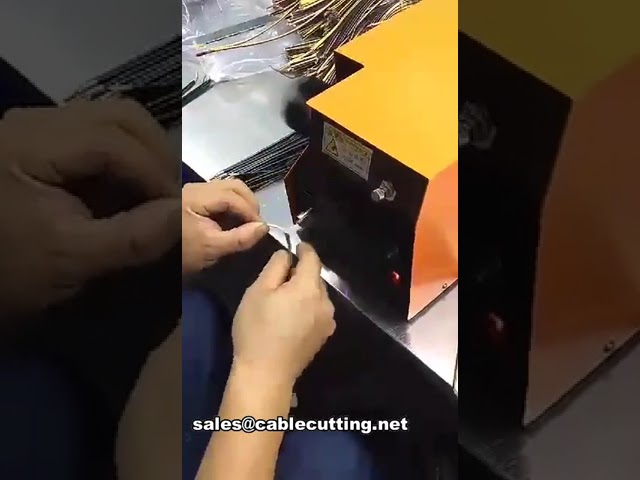 cable shield brush straight and twist machine WPM-03B