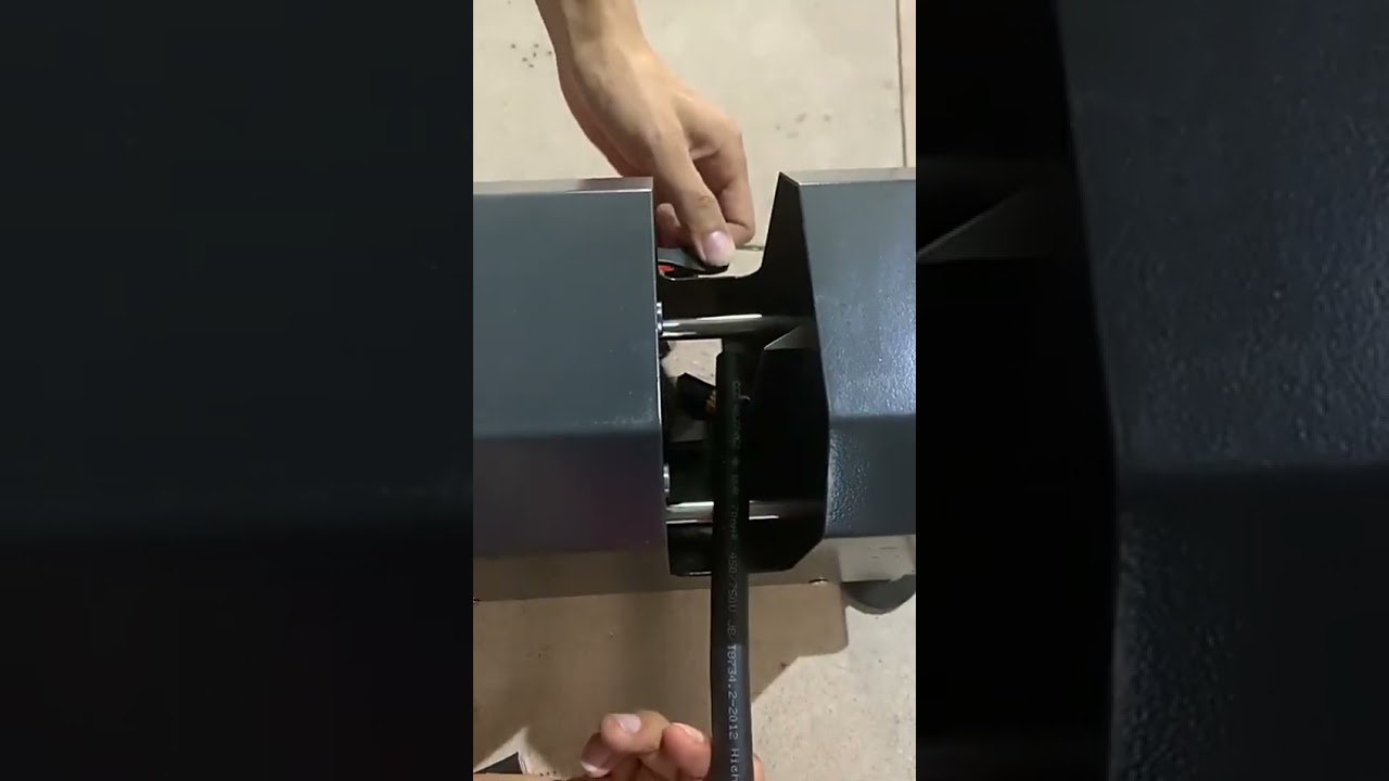 Pure Pneumatic Thread Cutting Machine   SKD11 Blade #factory #machine