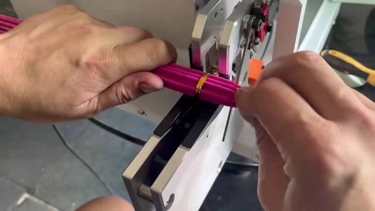 Customized Semi Automatic Tying Machine for Colored Cable Ties