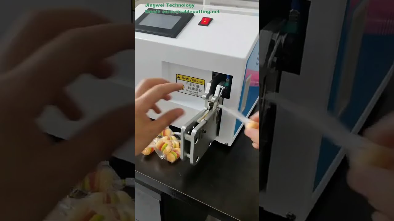 excellent quality Semi automatic twist tie machine for bread candy bags