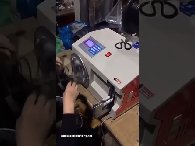 Automatic Wire Cable Wrapping And Binding Machine