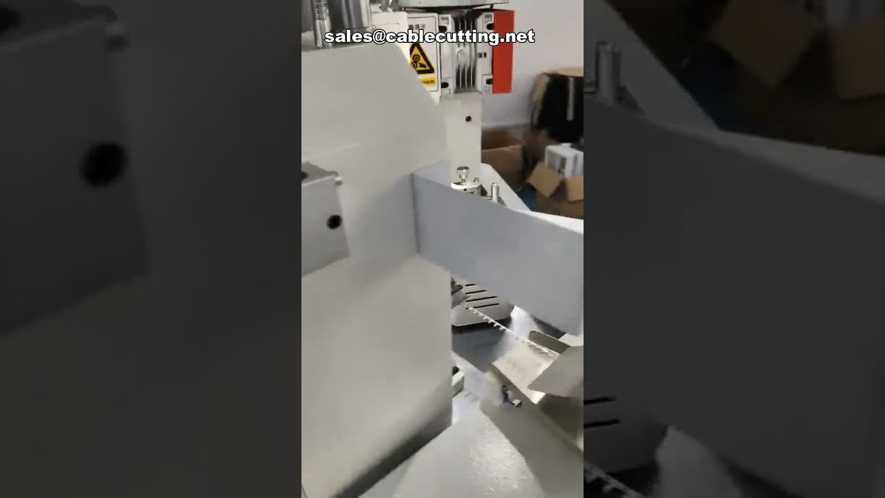 Double End Cable Wire Cutting Stripping Machine Wire Terminal Crimping Machine, Wire Cutting And Str