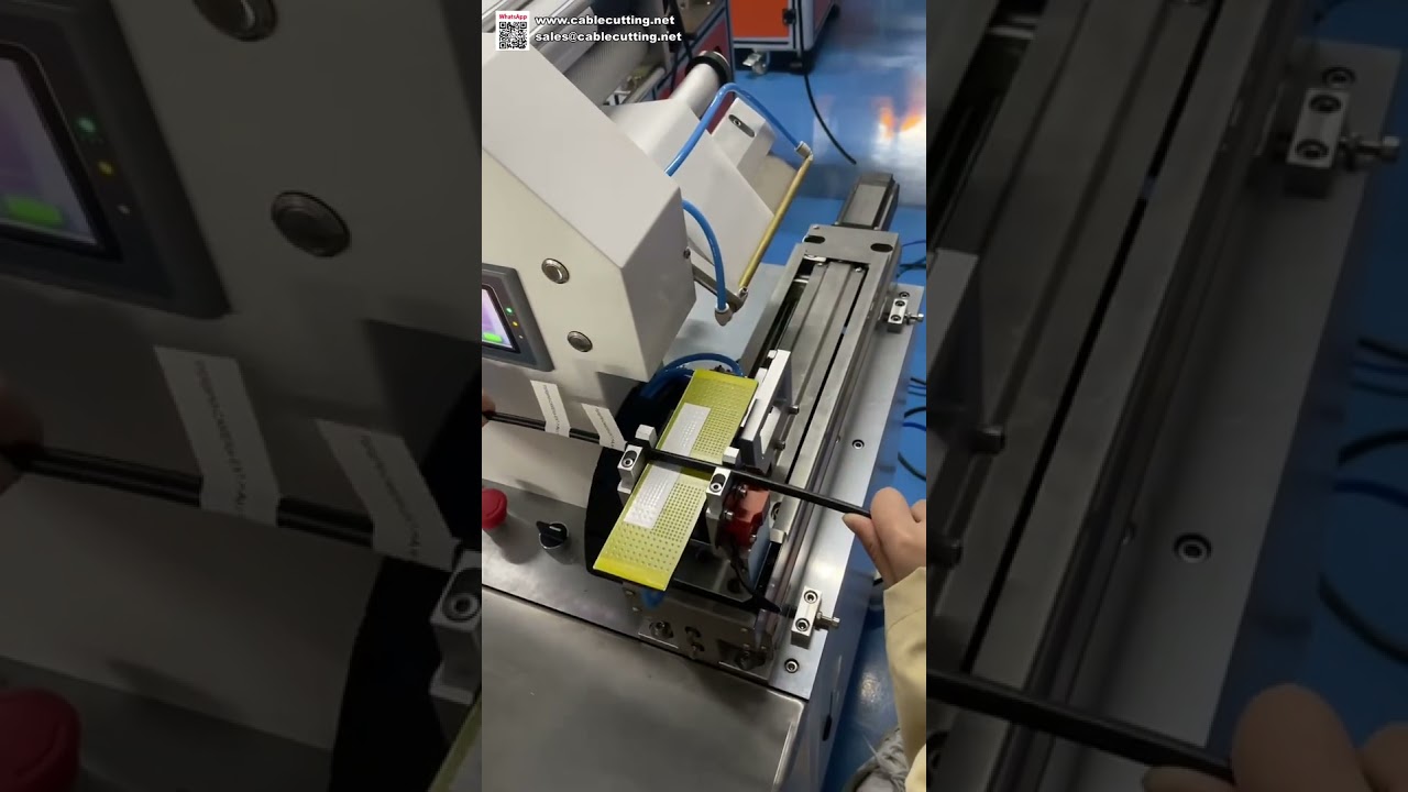 Wire Fold Labeling Machine with Inkjet Printer Automatic Cable Sticker Applicator and Coder