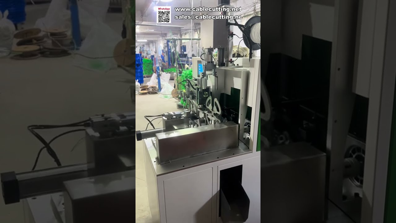 Full Automatic Meter Counting, Wire Cutting, Winding and Tying Machine