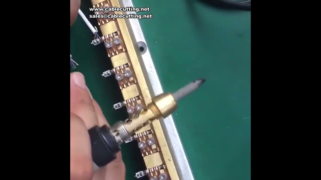 612A High speed Terminal Welding Machine, 220V 0 160W Adjustable Earphone Pins, Various Wire Welding