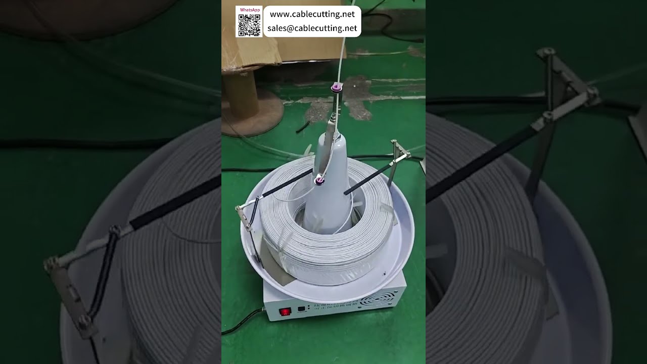 Induction Cable Pay Off Reel With Guide Rod For Reducing Wire Tangling and Knotting Problems - Shorts