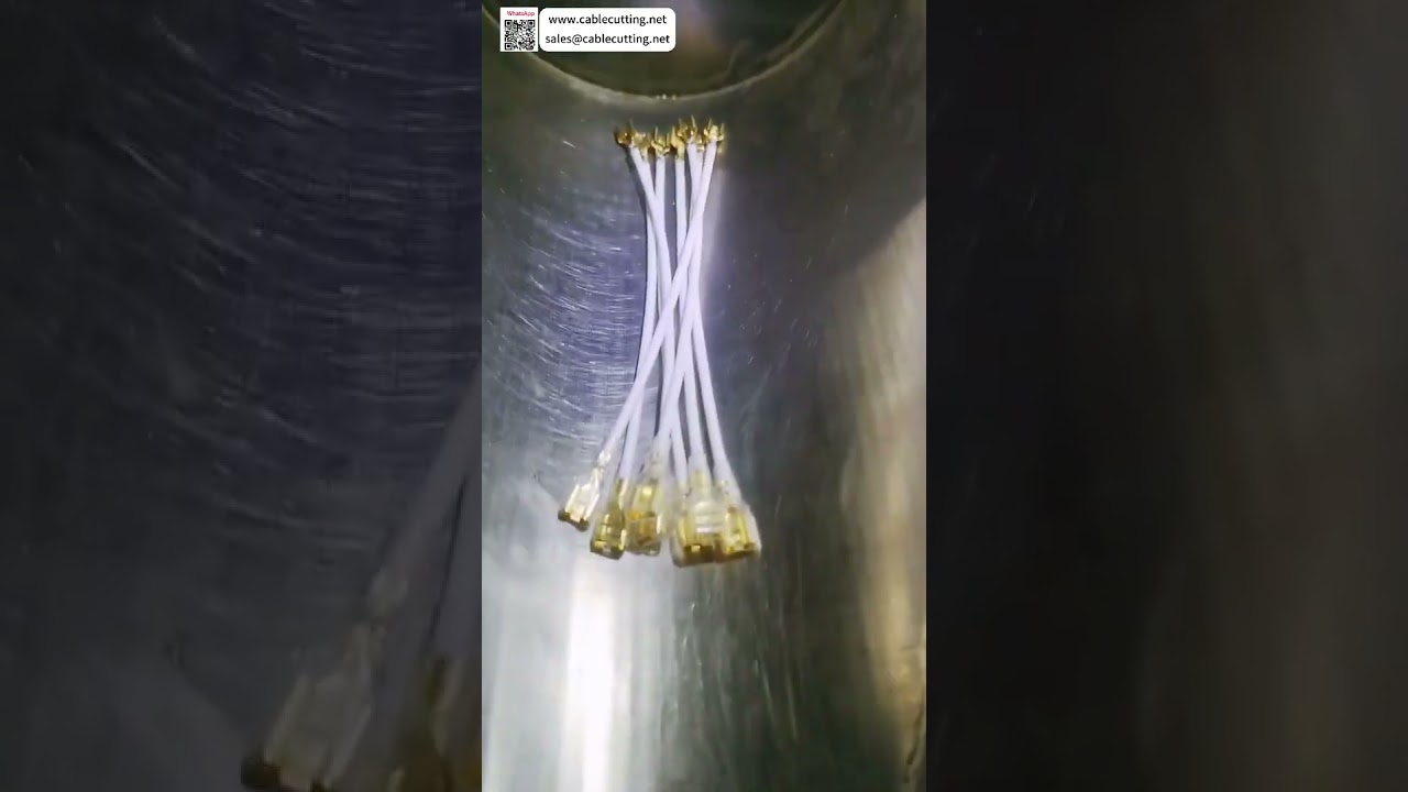 Fully Auto Transparent Housing Insertion Terminal Crimper for Appliances  Harness Process M - Shorts