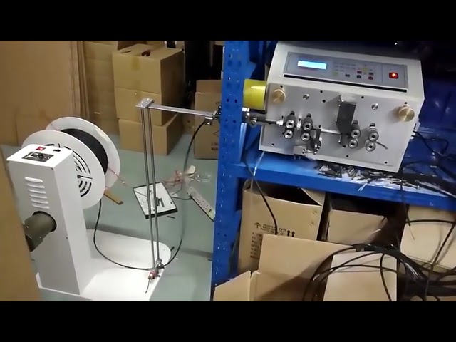 Automatic Cable Wire Feeding Machine   Continuously Variable Speed Pay off
