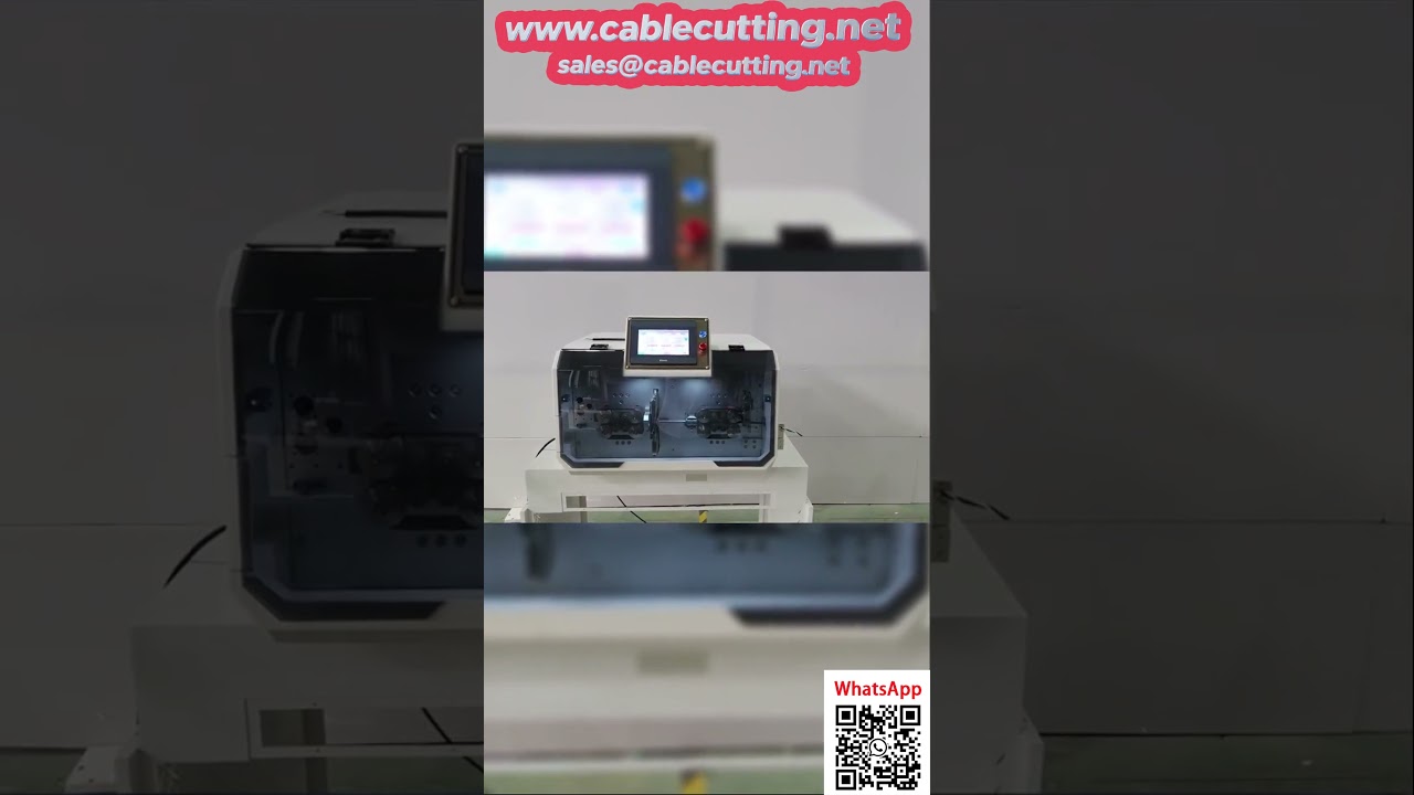 Máquina todo en uno de pelado interiorexterior y torsión para cable con cubierta de gran sección