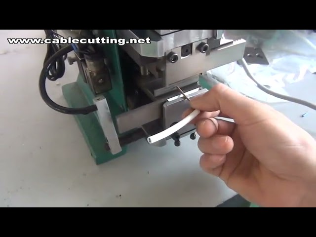 Semi Auto Wire Stripping Machine,Cable Wire Peeling Machine,Wire Stripping Twisting Machine