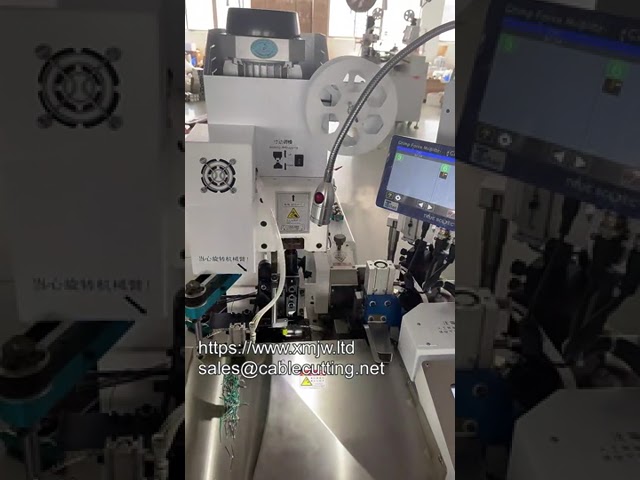 High Accurate Crimp Force Monitor Compatible For Full Automatic Semi automatic Wire Harness Termanal