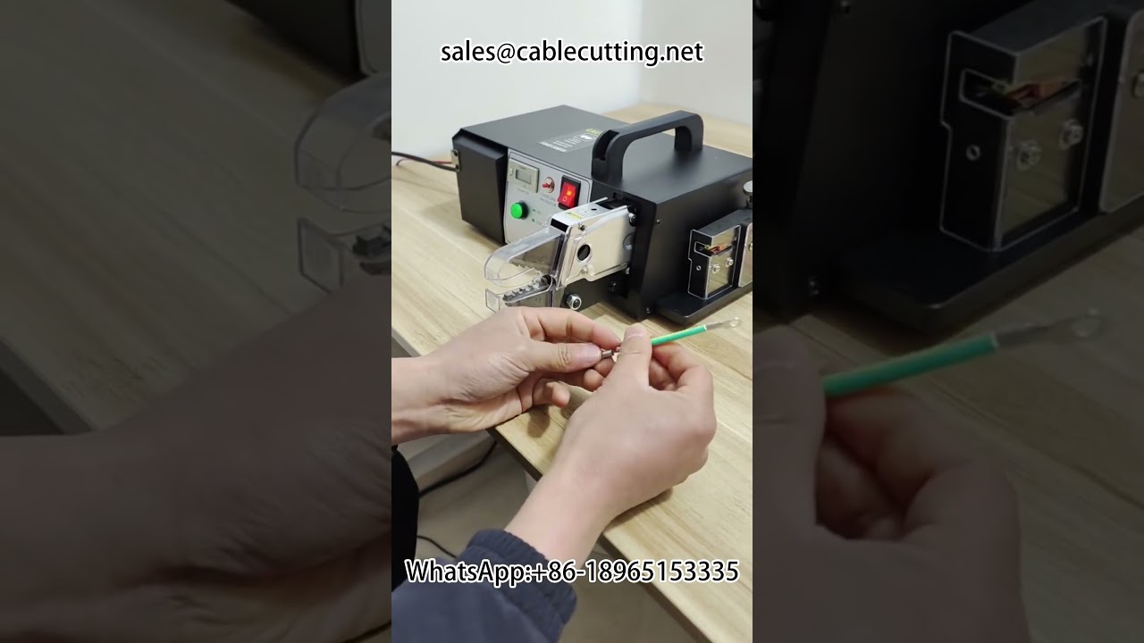 Stripping shear crimping all in one terminal crimping machine random send multi mould