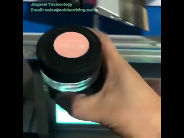 Fully Automatic desktop vertical flat bottle labeling machine for bottle top surface