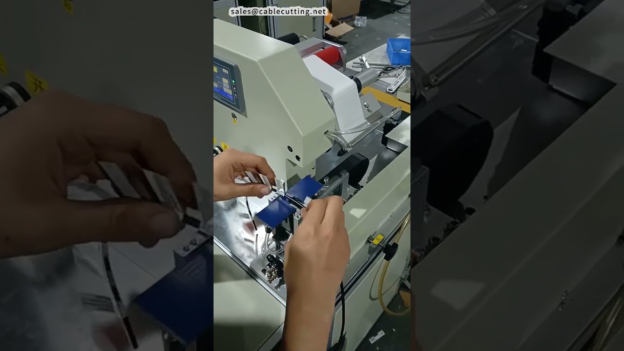 High Speed Wire Fold Over Labeling Machine 2 5 Second Cycle #factory #machine