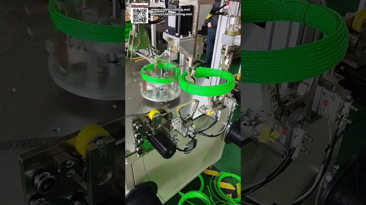 Fully Automatic Bundling Machine for Fish Tape Coiling and Packaging Line - Shorts