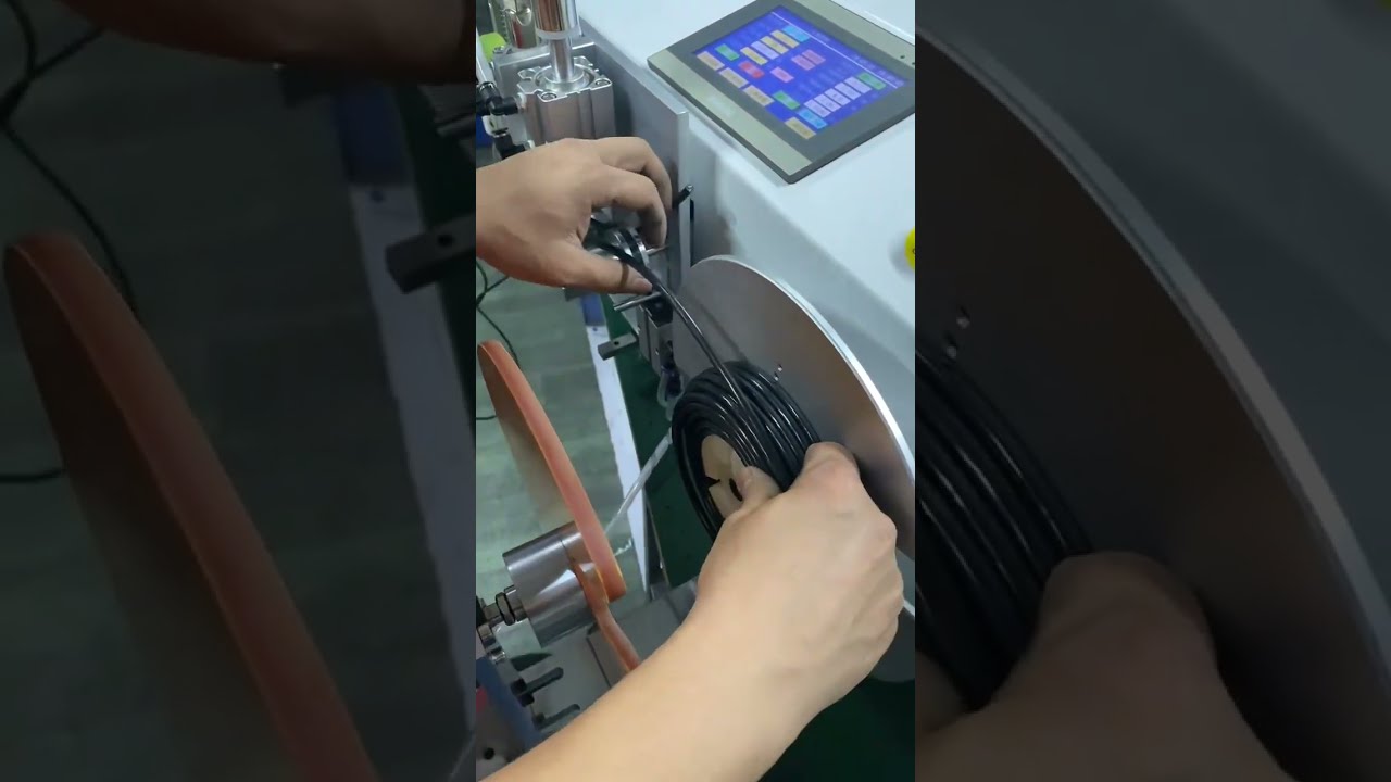 Desktop Automatic Meter Counting, Traversing, Cutting, Wire Winding & Tying All in One Machine