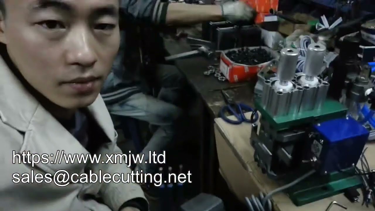 WPM 3fn Pneumatic Wire Stripping And Twisting Machine