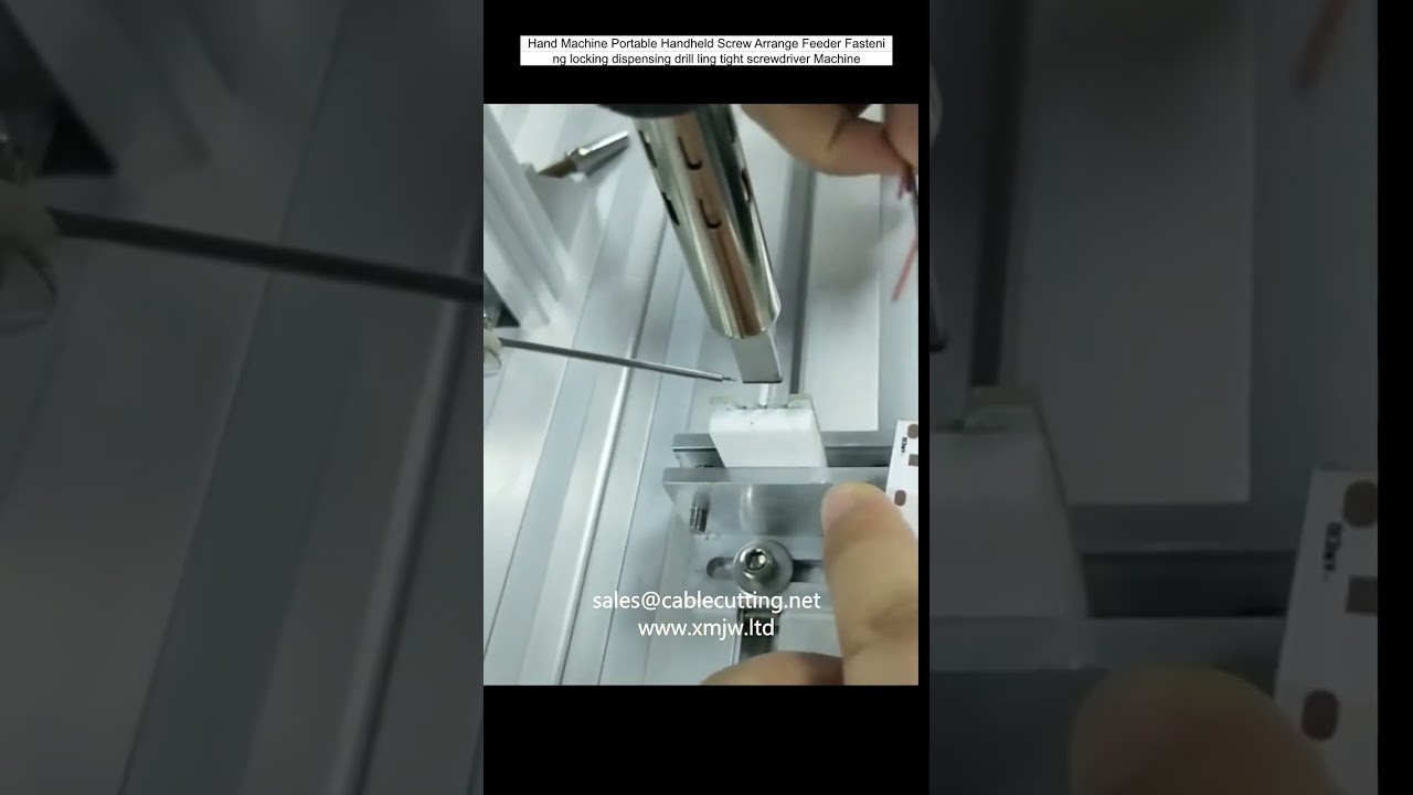 Hand Machine Portable Handheld Screw Arrange Feeder Fastening locking dispensing drill ling tight