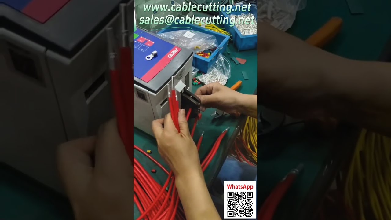 電動端子壓接機  新能源產品用  更換模具應對多種端子